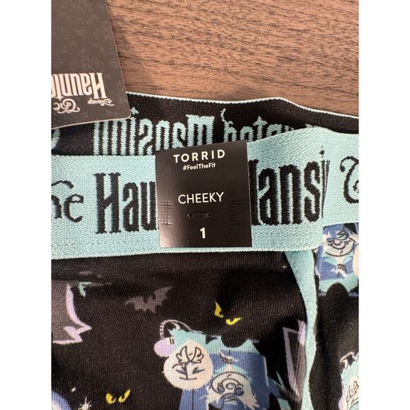 Torrid Disney Haunted Mansion cheeky panties size 1 (1x). halloween ghost print - Picture 4 of 6